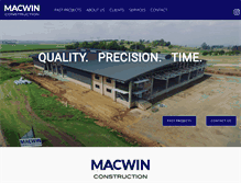 Tablet Screenshot of macwin.co.za